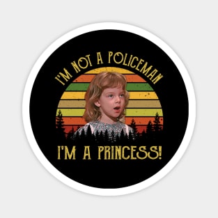 Vintage Charactor I'm A Princess Movie Gift Magnet